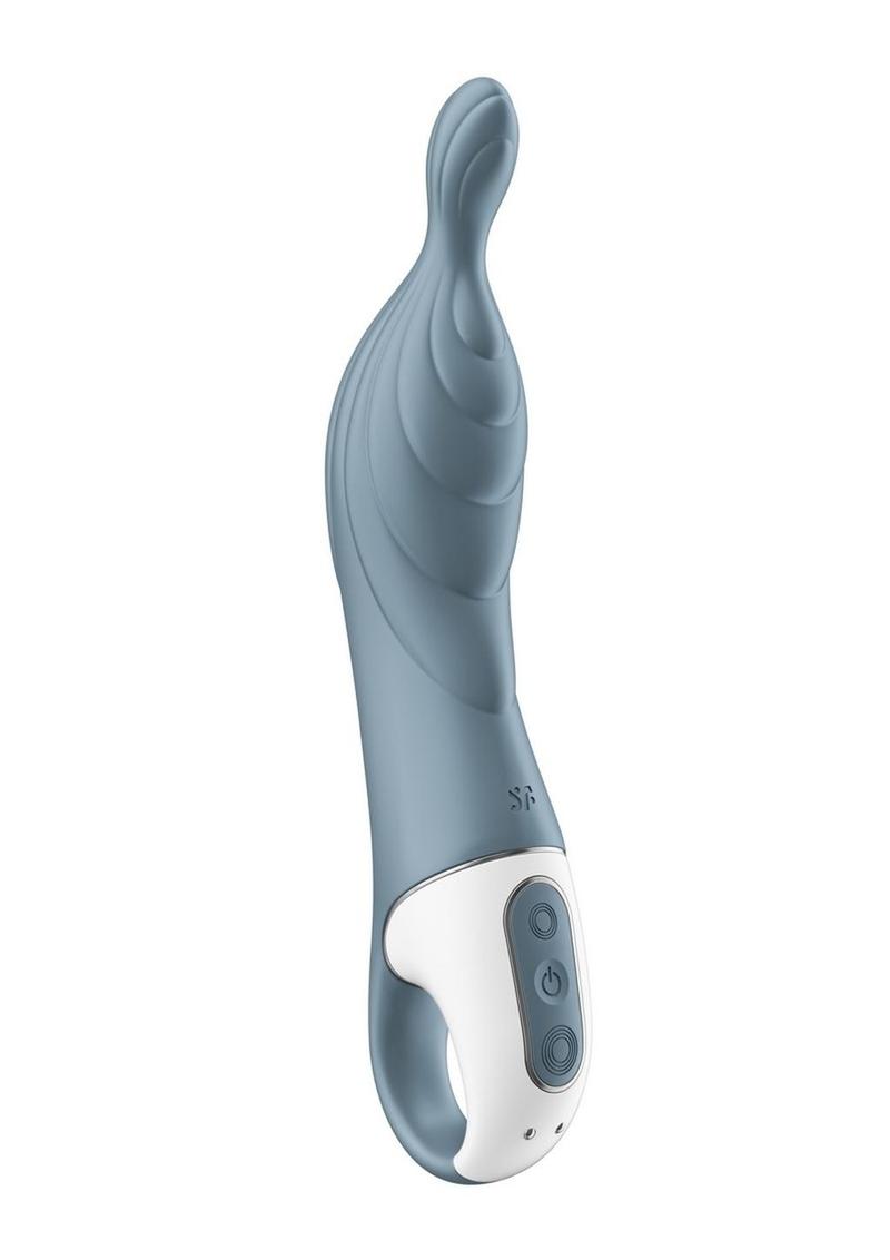 Satisfyer A-Mazing 2 Silicone Vibrator - Grey